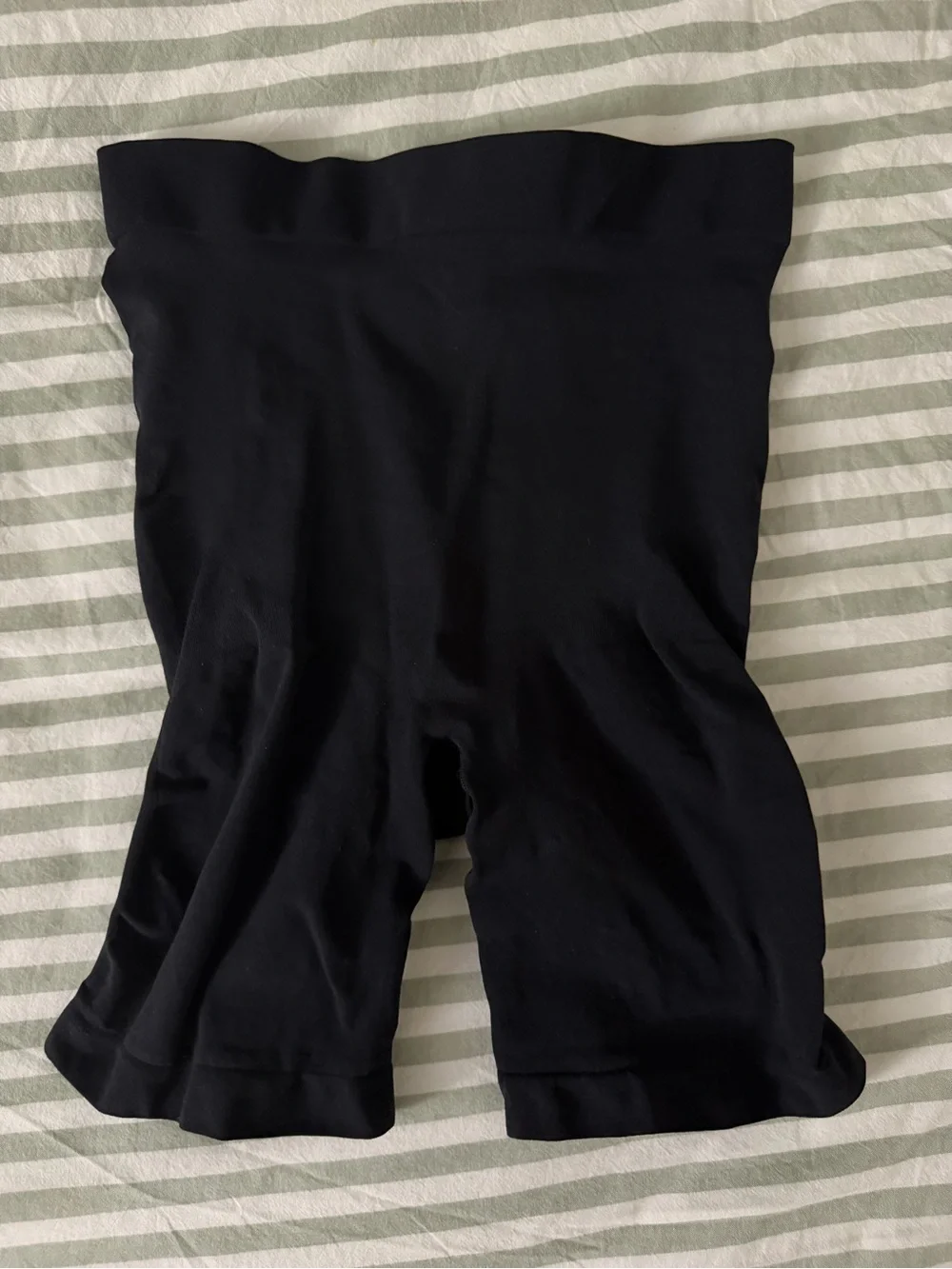 SKIMS Black High-Rise Shaping Bike Shorts